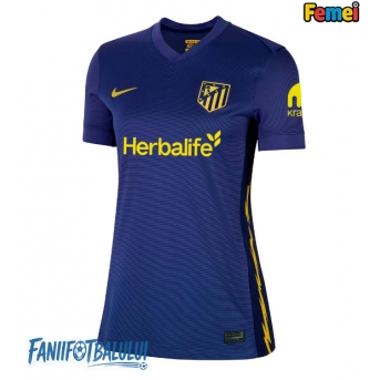 Atletico Madrid Tricou Fotbal Replică 2025-26 Femei Deplasare